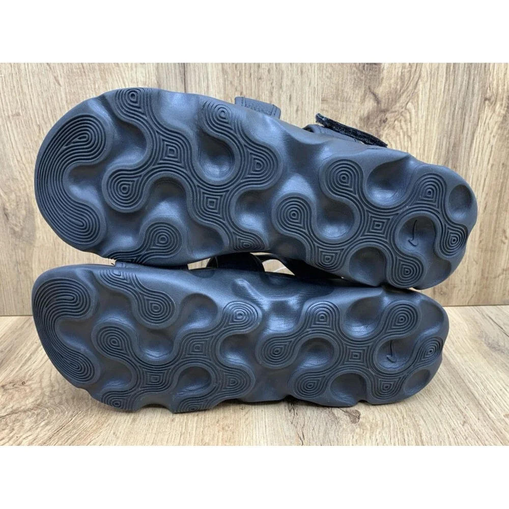 Nike Womens Owaysis CK9283-001 Black Casual Slip On Strap Sandals Size 10 - Picture 5 of 15